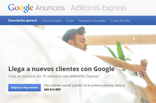 Google lanza servicio AdWords Express para pequeños negocios