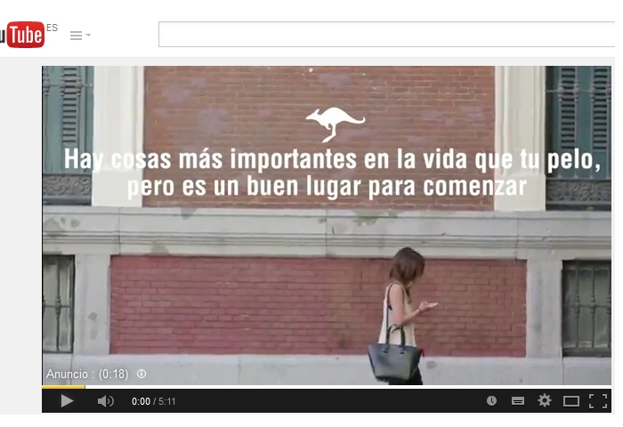 Publicidad en youtube