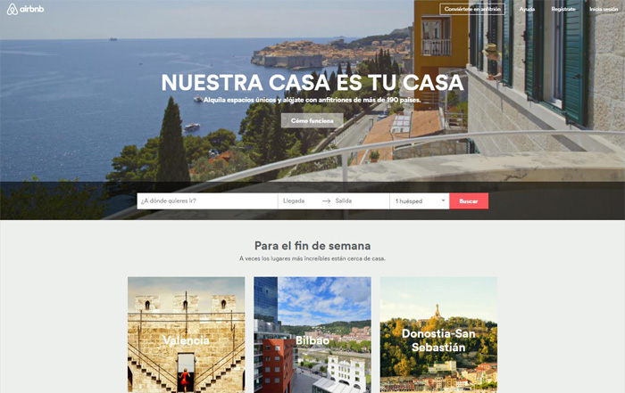 Casos de éxito Airbnb