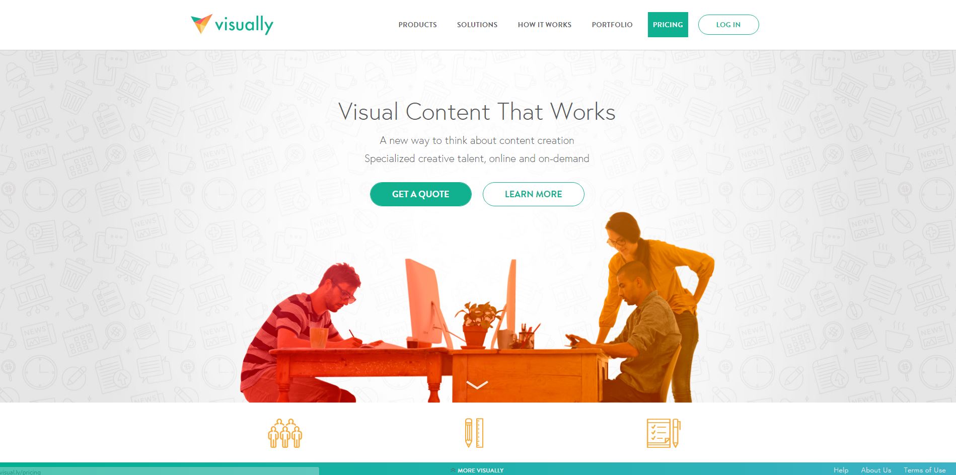 visaully-crear imagenes online